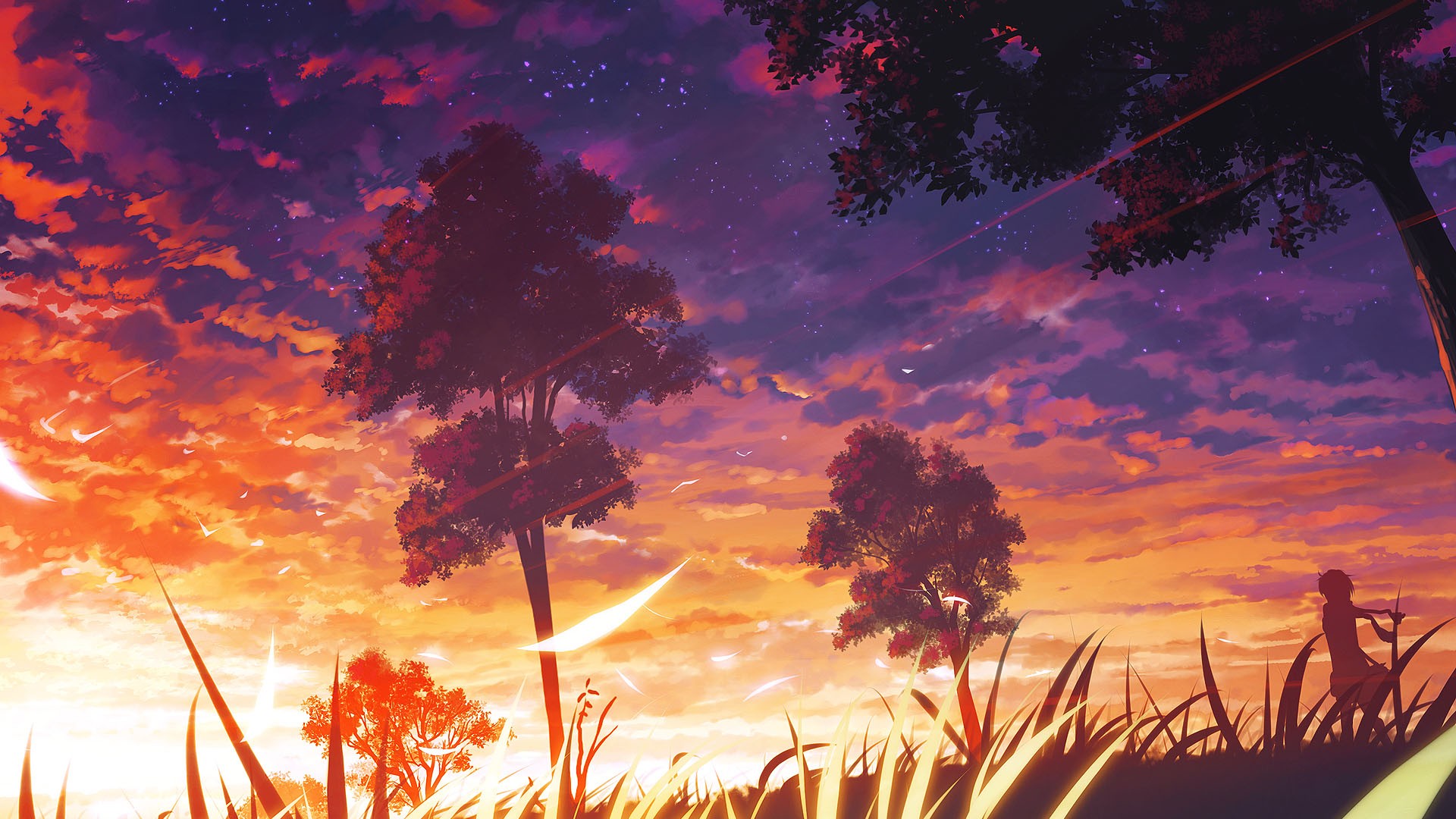 >Anime Landscape Background