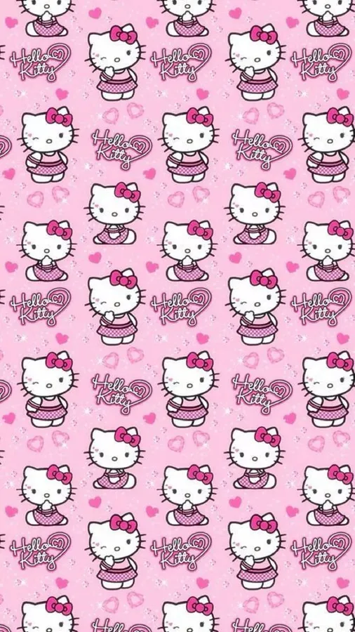 Pink Punk Hello Kitty