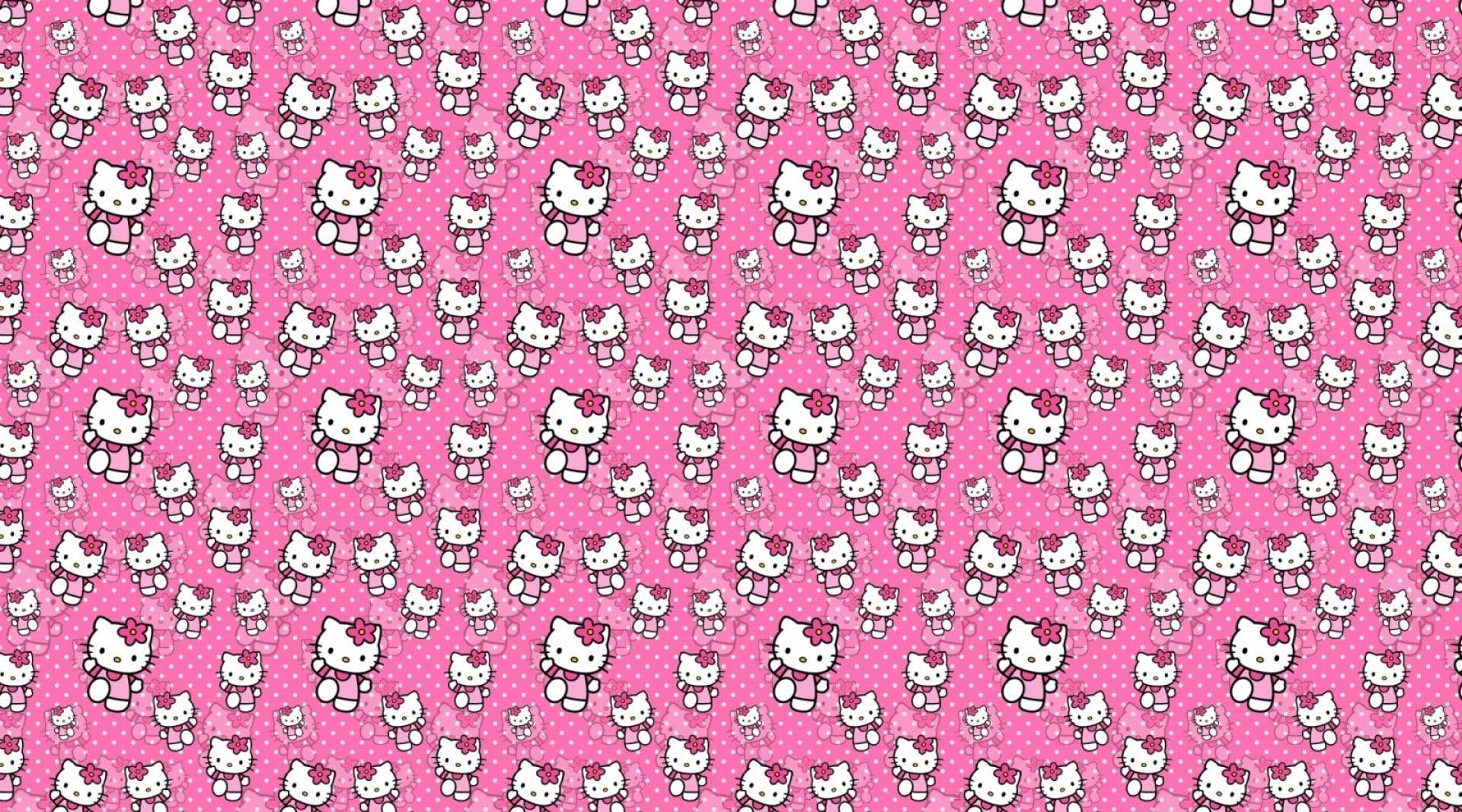 Muliple Pink Hello Kitties