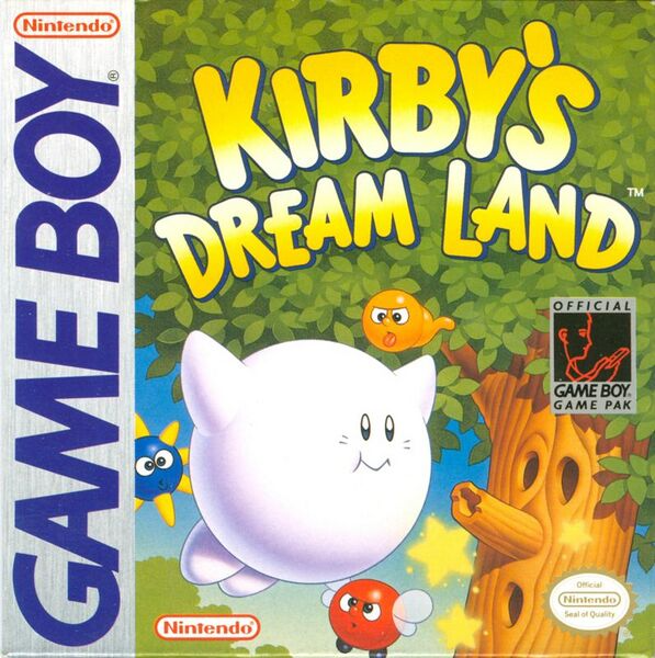 Kirby’s Dream Land game cover