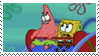 Spongebob and Patrick rocking on a Heart Shaped Fairwheel