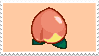 Animal Crossing Peach on a Pink Background