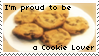 I'm proud to be a cookie lover