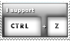 I support CTRL+Z