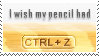 I wish my pencil had CTRL + Z