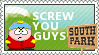 Cartman saying 'Screw You Guys, I'm Going Home'