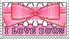 I love bows