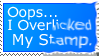 Oops...I Overlicked My Stamp