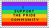 I Support the Pride Community