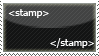 <stamp></stamp>