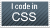 I code in CSS