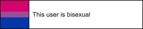 This user is bisexual